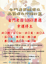 【好康分享】--老店LOGO票選活動抽獎名單公布